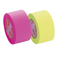 Refill for Memoc Roll Tape (Self-Stick Paper Tape) Fluorescent color 25mm width  (2 roll-pack)