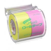 Custom Memoc Roll Tape with original print on the dispenser