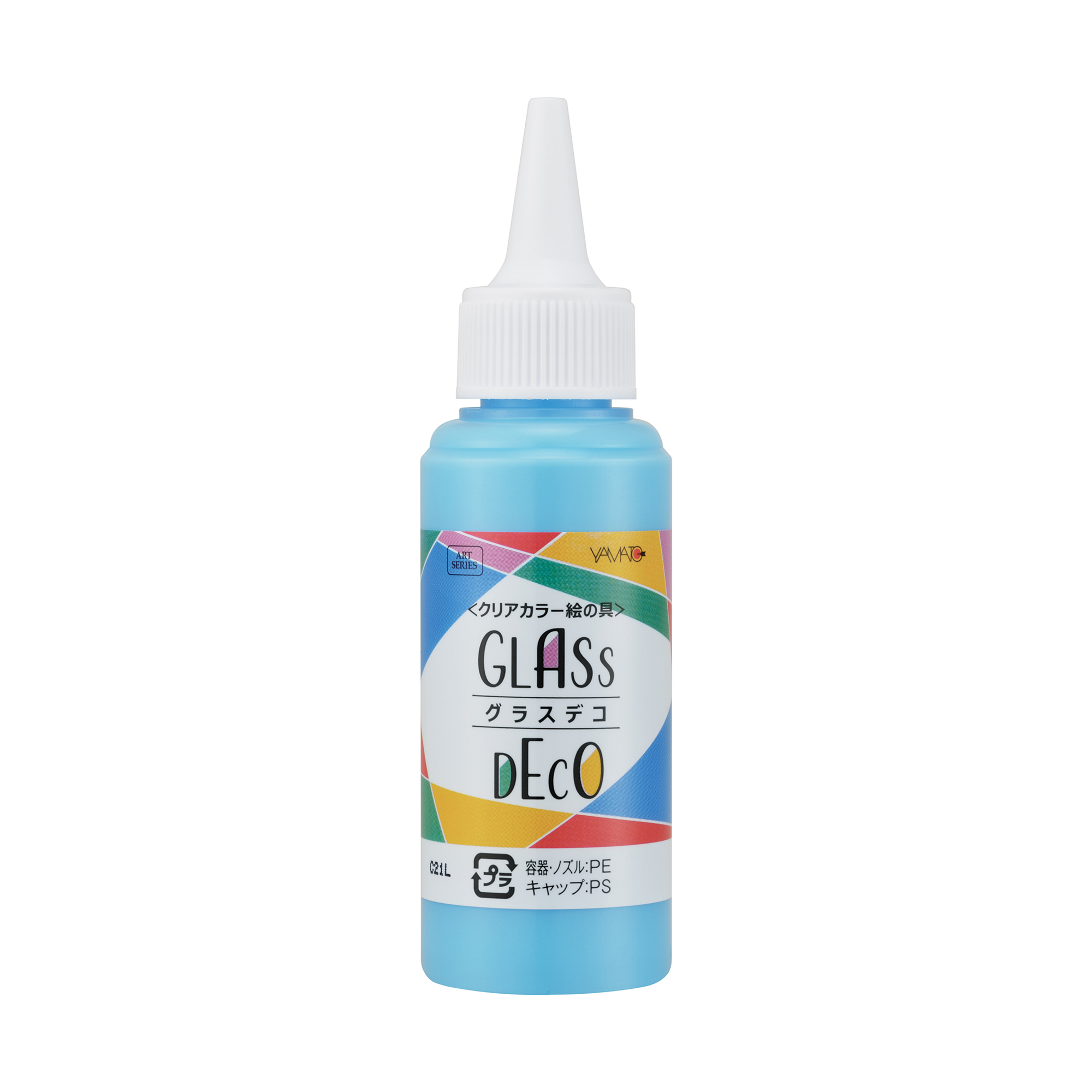 グラスデコ単色60ml<br> スタンダード　スカイブルー　GDS60H-12